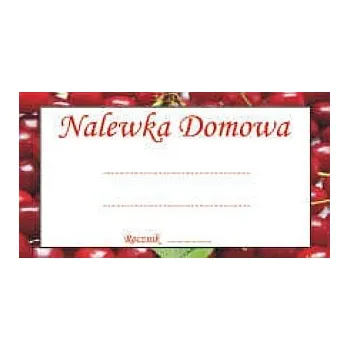 samolepka Etikety samolepky na láhev likér VIŠEŇ 10 Ks