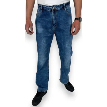 Pánské džíny M.Sara Pánské modré džíny 05 Barva: Modrá, Velikost: 38