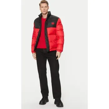 HUGO Zimní bunda Balto2411 50505904 Červená Slim Fit XL