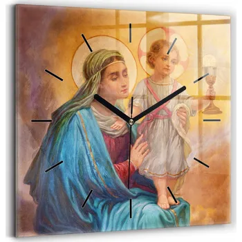 Hodiny Nástěnné hodiny SacroArte, vícebarevné, 30 cm