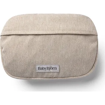 Kosmetická taška BabyBjörn Praktická kapsička na věci k nosítku Woven Light Beige Mélange