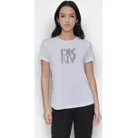 TRIČKO DKNY S/S HOTFIX GRID LOGO WHITE