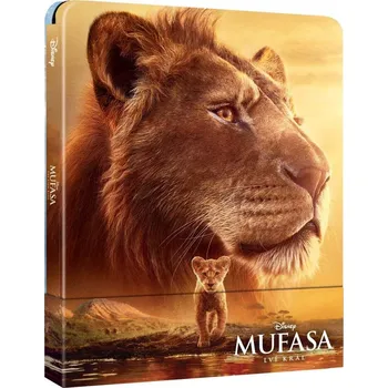 Blu-ray film Mufasa - Lví král (4K ULTRA HD + BLU-RAY) (2 BLU-RAY) - STEELBOOK
