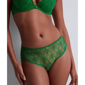 Souprava dámského spodního prádla Šortky AUBADE (4F94-14), Velikost M, Barva zelená