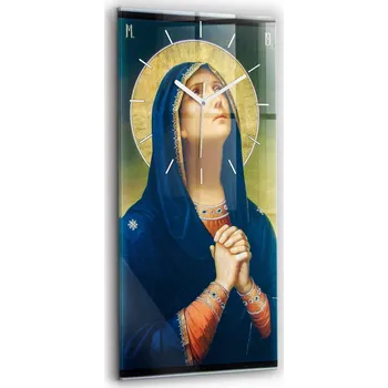 Hodiny Nástěnné hodiny SacroArte modré 30 cm