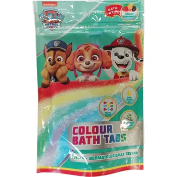 Buzzy Tlapková patrola Barvinky 9 x 16 g šumivé tablety do koupele