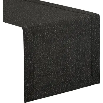 ubrus ArtFir Běhoun STELLA 1 | černá 40 x 140 cm