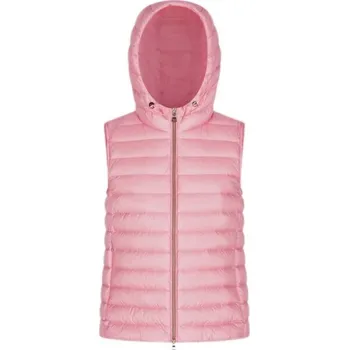 Dámská vesta Dámská péřová vesta Geox D JAYSEN 44 Růžová