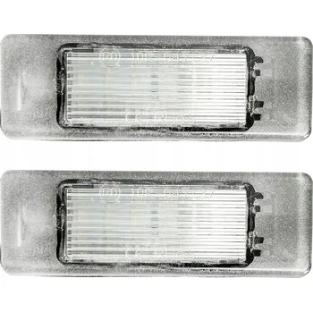 Osvětlení SPZ Sada 2x LED osvětlení SPZ pro Peugeot 208 2008 308 3008 508 5008