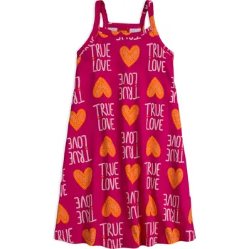 Dívčí šaty Dívčí šaty KYLY TRUE LOVE růžové Velikost: 158