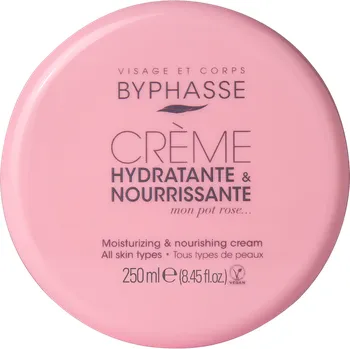 Tělový krém Byphasse Body Care hydratační a vyživující tělový krém, 250 ml