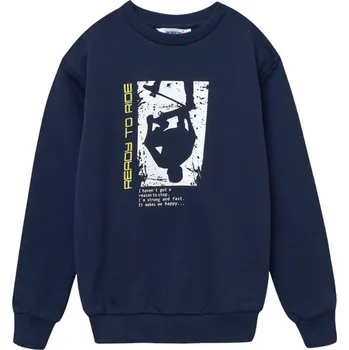 Chlapecká mikina Chlapecká mikina Ready to Ride - Navy 170