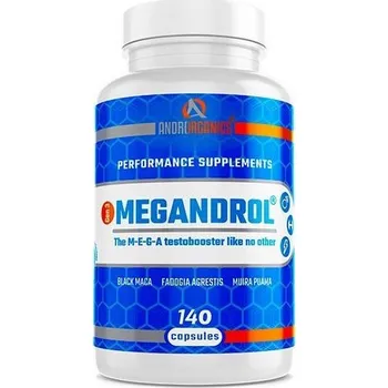 Anabolizér Megandrol - Androrganics Balení: 140 kaps.