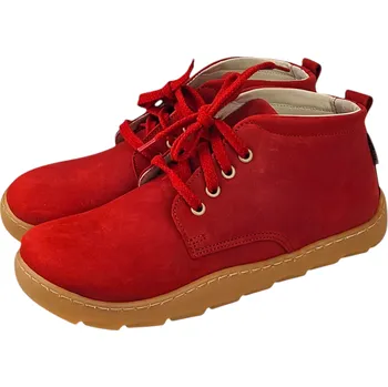 Dámská zimní obuv N 631 - 04SA dámské kotníčkové boty s prostornou špičkou a podporou příčné klenby; barva červená 40