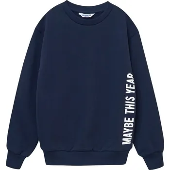 Pánská mikina Unisex mikina Maybe - Navy 140