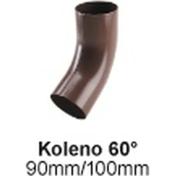 okap Koleno Niagara 60° KOL 100 - červená