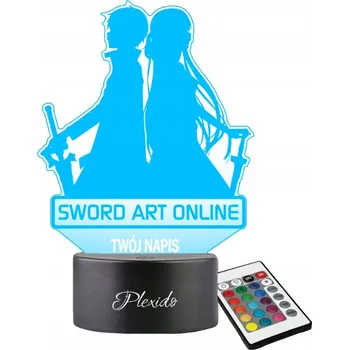 Lampička Plexido vícebarevná Noční lampa