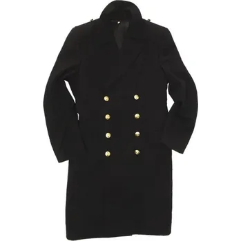 Dámský kabát Bundeswehr Kabát NAVY BW se zlatými knoflíky MODRÝ Modrá 38