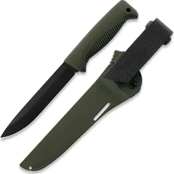 lovecký nůž Peltonen Knives Nůž Sissipuukko M95 (PTFE 2024) Ranger Knife Olive - kompozitní pouzdro FJP136