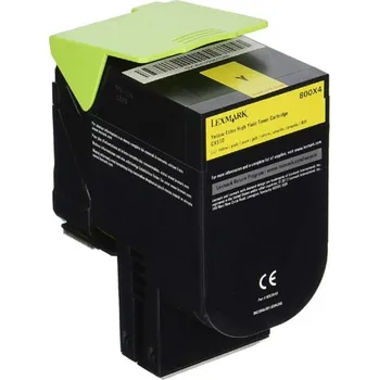 Lexmark 80C0X40, žlutý toner (4000s)