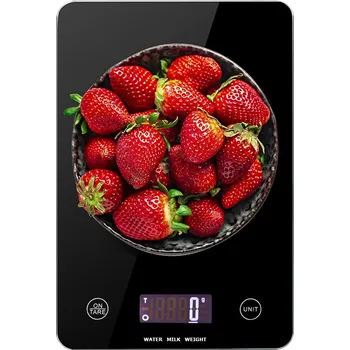 Kuchyňská váha Verk 17031 Elektronická kuchyňská váha do 5 kg se skleněným LCD displejem