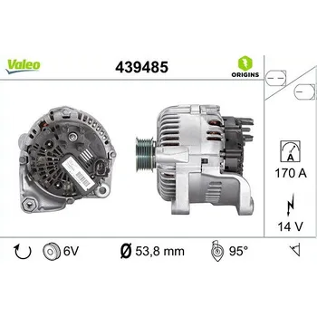 Autoelektrika generátor VALEO 439485