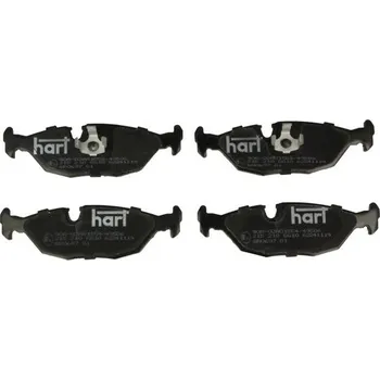 Brzdová destička Sada brzdových destiček, kotoučová brzda HART 215 210