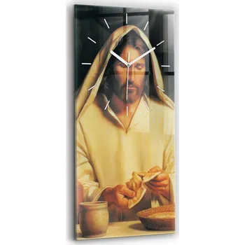 Hodiny Nástěnné hodiny SacroArte béžové 30 cm