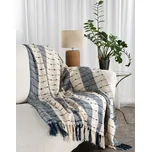 ArtFir Deka ERIE | tmavě modrá/krémová 130 x 170 cm