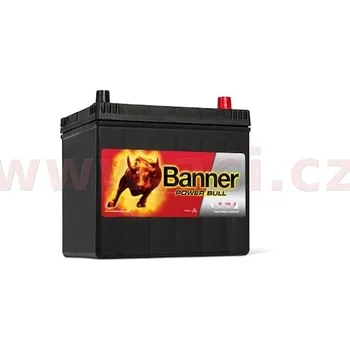 Auto-moto 60Ah baterie, 510A, pravá BANNER Power Bull 233x173x203(225)
