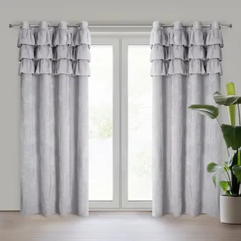 Závěs ArtFir Závěs AGIS 2 | stříbrná 140 x 250 cm