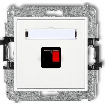 Elektrická zásuvka Bílá nástěnná Elektrická Zásuvka Karlik