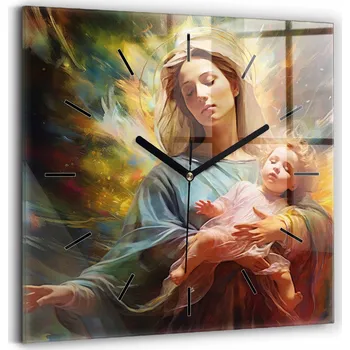 Hodiny Nástěnné hodiny SacroArte, vícebarevné, 30 cm