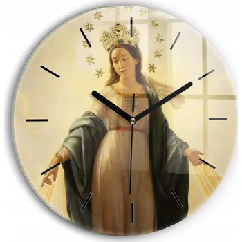 Hodiny Nástěnné hodiny SacroArte béžové 30 cm