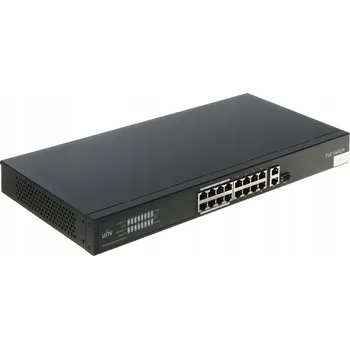 IP kamera SWITCH POE NSW3000-16T1GT1GC-POE-IN 16-PORT SFP UNIVIEW