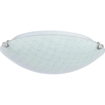 Stropní skleněné svítidlo Sesi 30 bílé klasické kulaté do obýváku a předsíně CANDELLUX