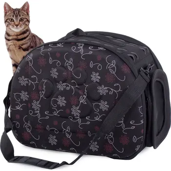 Taška pro psa a kočku Verk 19077_CZ Přepravní taška pro psa nebo kočku černá AKCE