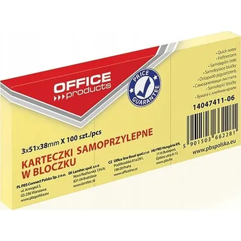 Samolepící bloček Samolepicí bločky Office Products 51x38mm 300ks