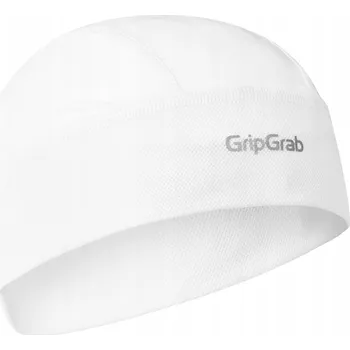 Čepice Lehká cyklistická Čepice GripGrab UPF 50+, bílá, univerzální velikost