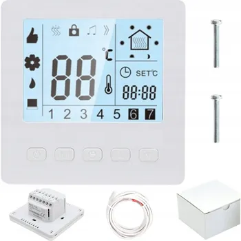 Termostat Pokojový termostat OSHLAND LCD 16A s podlahovým senzorem