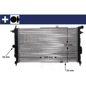 Chladič motoru Chladič, chlazení motoru MAHLE CR 438 000S