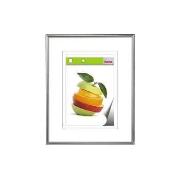 Rám na obraz Hama rámeček plastový SEVILLA, stříbrná, 70x100 cm, plastové sklo