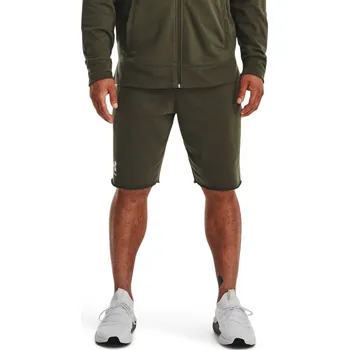 Pánské kraťasy Under Armour Rival Terry Short Under Armour kaki 3276485