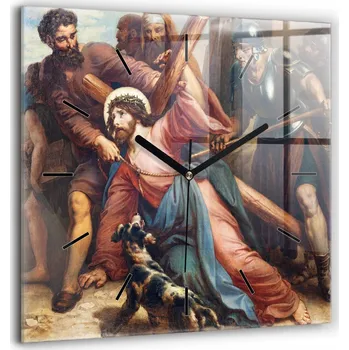 Hodiny Nástěnné hodiny SacroArte, vícebarevné, 60 cm