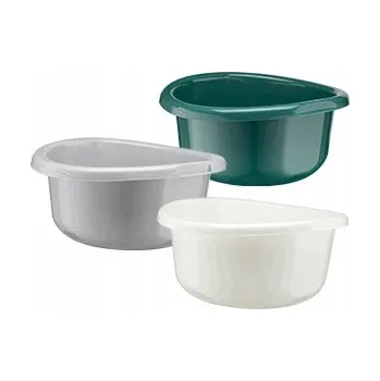 Kuchyňská plastová mísa SELMA 20 l, lahvově zelená