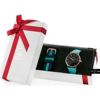 Hodinky Dámské hodinky PACIFIC CLOSE - dárková sada (zy590f) Barva (Varianta): tay-7221-uniw