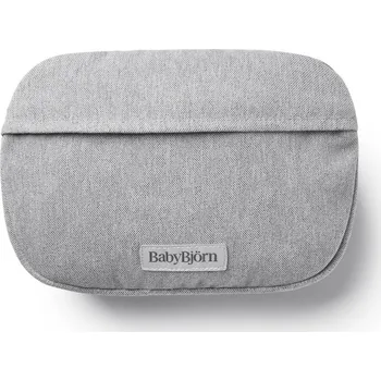 Kosmetická taška BabyBjörn Praktická kapsička na věci k nosítku Woven Light Gray Mélange