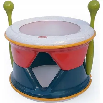 Hudební nástroj pro děti Bubínek 2v1, hudební hračka pro děti, hudební nástroj TOLO Bio 18m+