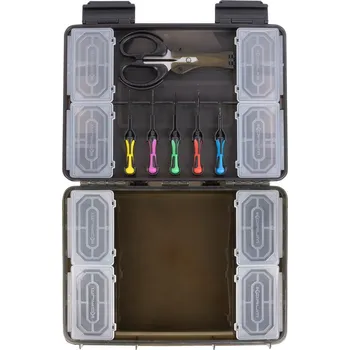 Korum Tackle Box Slim Blox Loaded Pouzdro na rybářské vybavení Korum Tackle Box Slim Blox Loaded