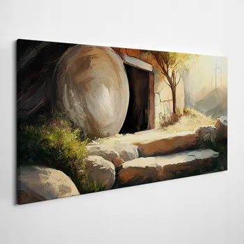 Obraz Dekorace na Plátně Canvas Boží Hrob Velikonoce